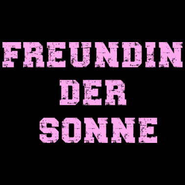 Motiv Freundin der Sonne rosa