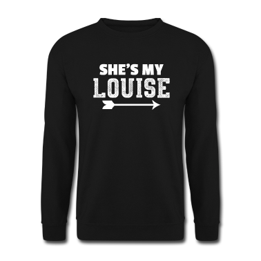 Geschenk Freundin Geburtstag Pullover - Meine Louise Thelma BFF beste Freundin Geschenk