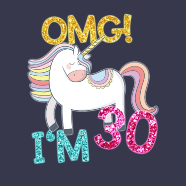 Motiv 30 Jahre Einhorn 30. Geburtstag Freundin Geschenk