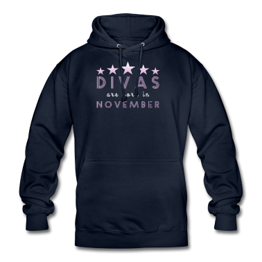 Geschenk Freundin Geburtstag Hoodie - Diva November geboren Freundin Geburtstag Geschenk