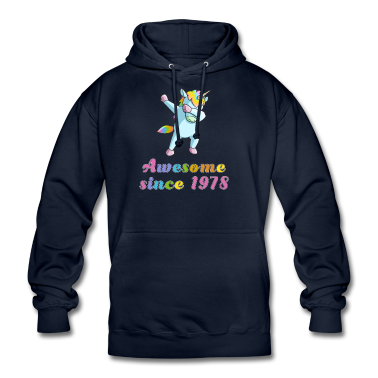Geschenk Freundin Geburtstag Hoodie - Dabbing Einhorn 1978 Freundin Geburtstag Geschenk