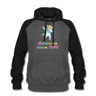 Geschenk Freundin Geburtstag Hoodie - Dabbing Einhorn 1998 Freundin Geburtstag Geschenk