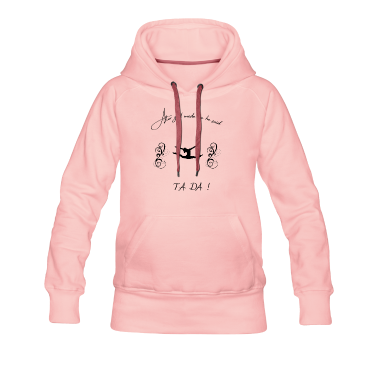 Geschenk Freundin Geburtstag Hoodie - After God made Me He Said Ta Da - Gymnastic