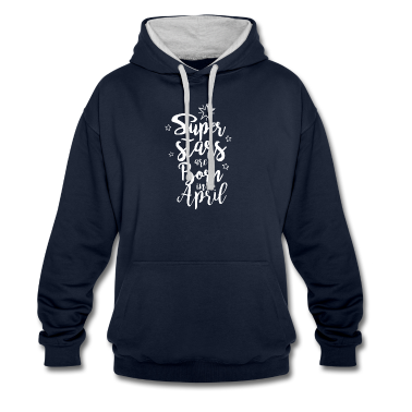 Geschenk Freundin Geburtstag Hoodie - Geschenk Freundin April Geburtstag
