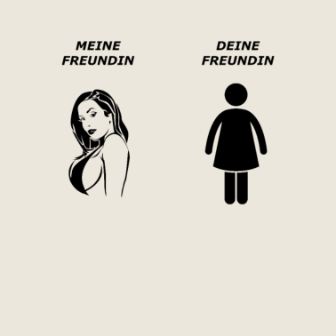 Motiv Meine Freundin - deine Freundin