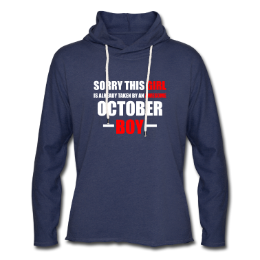 Geschenk Freundin Geburtstag Hoodie - Geschenk Freundin geboren im Oktober Geburtstag
