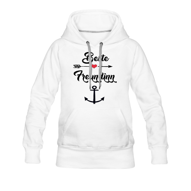 Geschenk Freundin Geburtstag Hoodie - Beste Freundin! Perfektes Geschenk Geburtstag