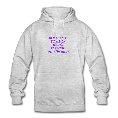 Geschenk Freundin Geburtstag Hoodie - Freundin Schluck Flasche Humor Lustig Witzig