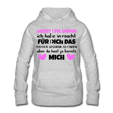 Geschenk Freundin Geburtstag Hoodie - Freundin Geschenk für Geburtstag und Weihnachten