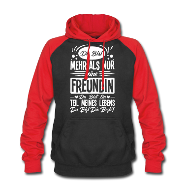 Geschenk Freundin Geburtstag Hoodie - Du bist mehr als nur eine Freundin