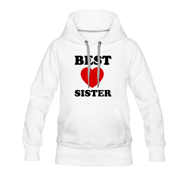 Geschenk Freundin Geburtstag Hoodie - Schwester und Freundin