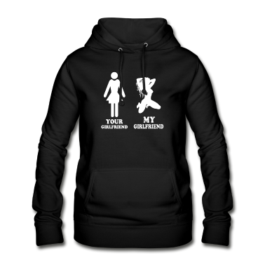 Geschenk Freundin Geburtstag Hoodie - Meine Freundin Deine Freundin Vergleich Sexy Heiß