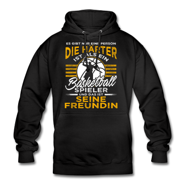 Geschenk Freundin Geburtstag Hoodie - Basketball Spieler Freundin -Gibt nur eine Person