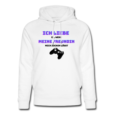 Geschenk Freundin Geburtstag Hoodie - Ich liebe meine Freundin