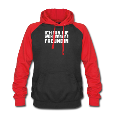 Geschenk Freundin Geburtstag Hoodie - Wunderbare Freundin