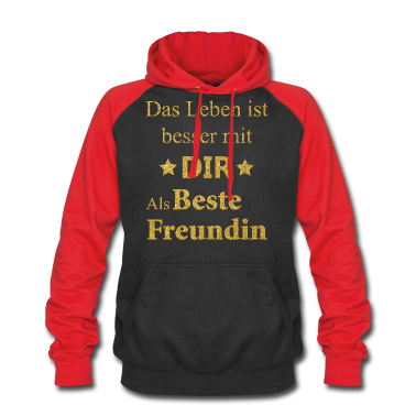 Geschenk Freundin Geburtstag Hoodie - Beste Freundin Geschenk für Damen und Mädchen