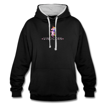 Geschenk Freundin Geburtstag Hoodie - Wein Einhorn Weinhorn Weinglas Freundin Geschenk
