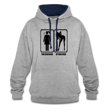 Geschenk Freundin Geburtstag Hoodie - Meine Freundin Deine Frendin