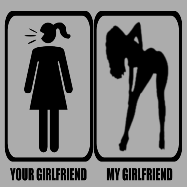 Motiv Meine Freundin Deine Frendin