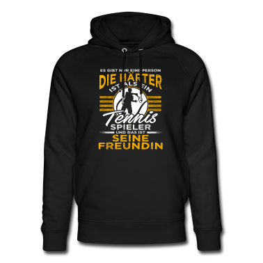 Geschenk Freundin Geburtstag Hoodie - Tennis Spieler Freundin -Gibt nur eine Person