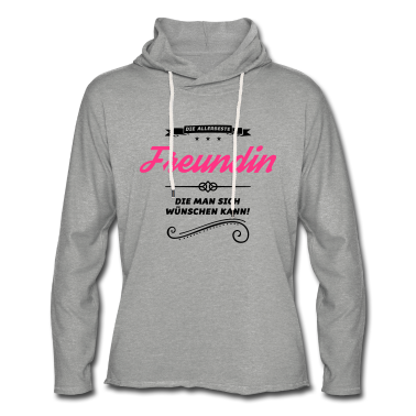 Geschenk Freundin Geburtstag Hoodie - freundin allerbeste