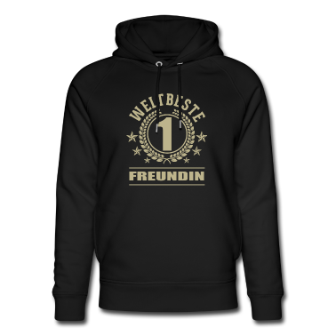 Geschenk Freundin Geburtstag Hoodie - Weltbeste Freundin