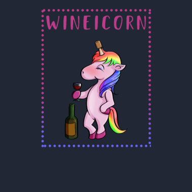 Motiv Wineicorn Wein Einhorn Weinglas Freundin Geschenk