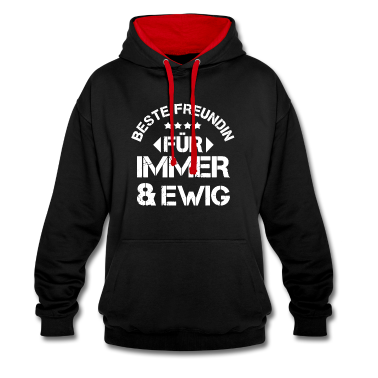 Geschenk Freundin Geburtstag Hoodie - beste freundin