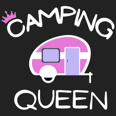 Motiv Camping Queen Geschenkidee Geburtstag Freundin