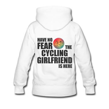 Geschenk Freundin Geburtstag Hoodie - Die Radfahren Freundin