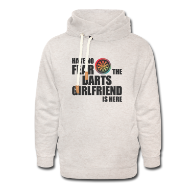 Geschenk Freundin Geburtstag Hoodie - Die Darts Freundin