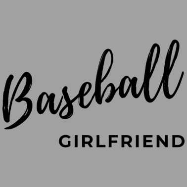 Motiv Baseball Freundin