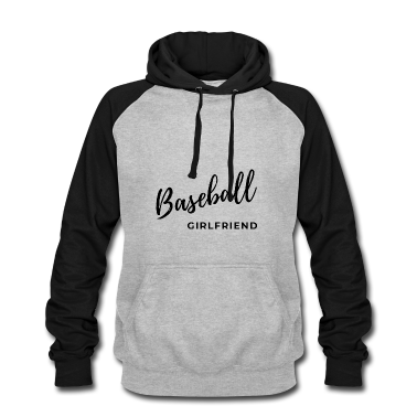 Geschenk Freundin Geburtstag Hoodie - Baseball Freundin