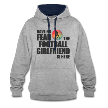 Geschenk Freundin Geburtstag Hoodie - Die Fußball Freundin