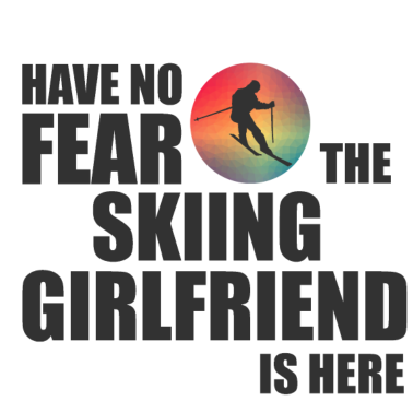 Motiv Die Ski Freundin