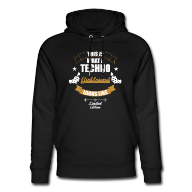Geschenk Freundin Geburtstag Hoodie - Dies ist eine Techno Freundin