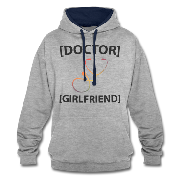 Geschenk Freundin Geburtstag Hoodie - Arzt Freundin