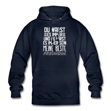 Geschenk Freundin Geburtstag Hoodie - Meine beste Freundin. Geschenk für beste Freundin.