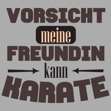 Motiv Freundin Karate