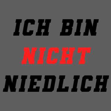 Motiv Ich bin nicht niedlich Geschenkidee Freundin