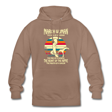 Geschenk Freundin Geburtstag Hoodie - März Geburtstag Frau Freundin Geschenk