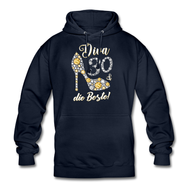 Geschenk Freundin Geburtstag Hoodie - Diva die Beste Diamanten Geschenk 30. Geburtstag