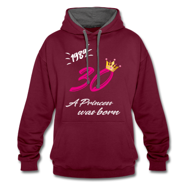 Geschenk Freundin Geburtstag Hoodie - 30 Geburtstag,Jahrgang 1989,Frau,Freundin,Geschenk