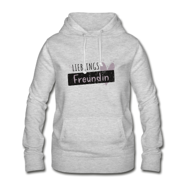 Geschenk Freundin Geburtstag Hoodie - Lieblingsfreundin beste Freundin Sprüche Geschenk