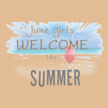 Motiv Juni Mädchen Tshirt, Geschenkidee, Geburtstag