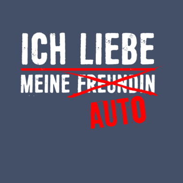 Motiv Ich liebe meine Freundin AUTO