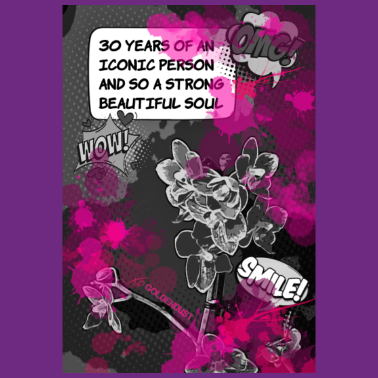 Motiv 30. runder Geburtstag cooles Motiv Freundin XO137