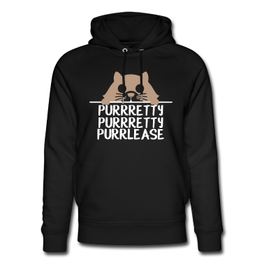 Geschenk Freundin Geburtstag Hoodie - PURRRETTY Katze Lustig