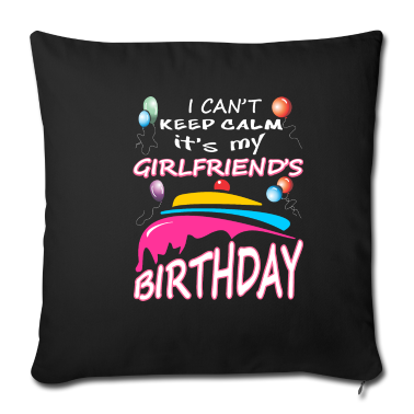 Geschenk Freundin Geburtstag Kissenbezug - freundin geburtstag shirt geschenk bday frau torte