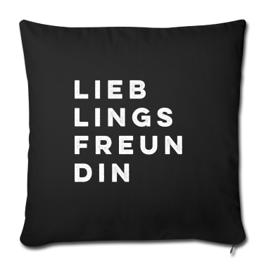 Geschenk Freundin Geburtstag Kissenbezug - Lieblings Freundin Geschenkidee geburtstag